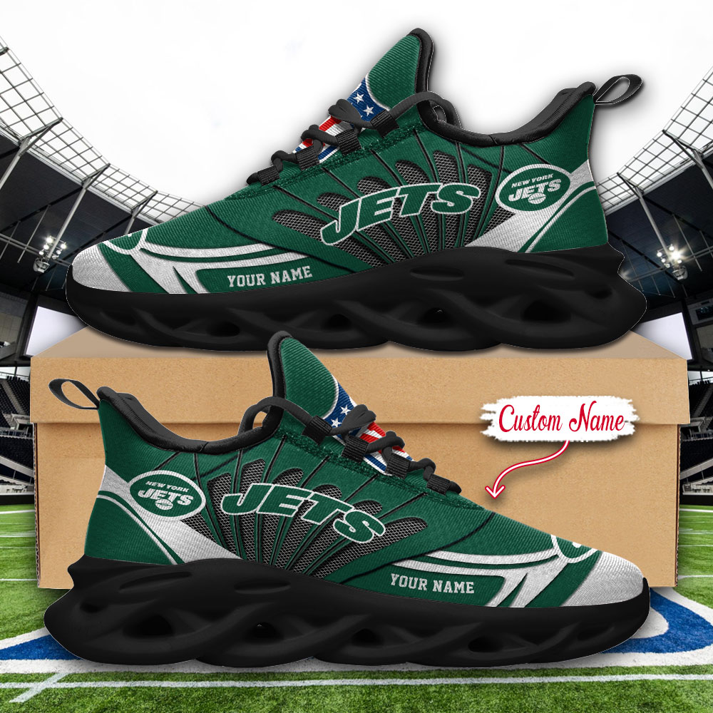 New York Jets NFL Max Soul Shoes Sneakers For Men And Women