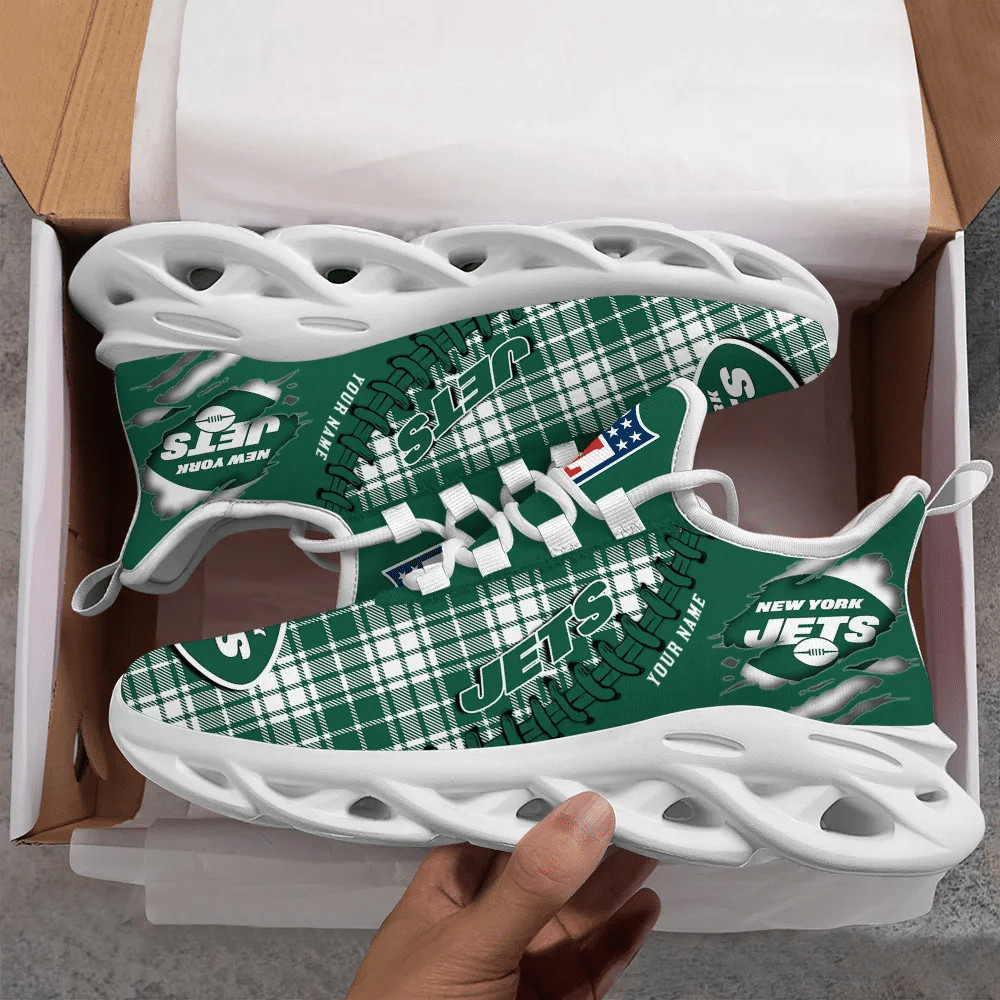New York Jets NFL Max Soul Shoes Sneakers For Men And Women