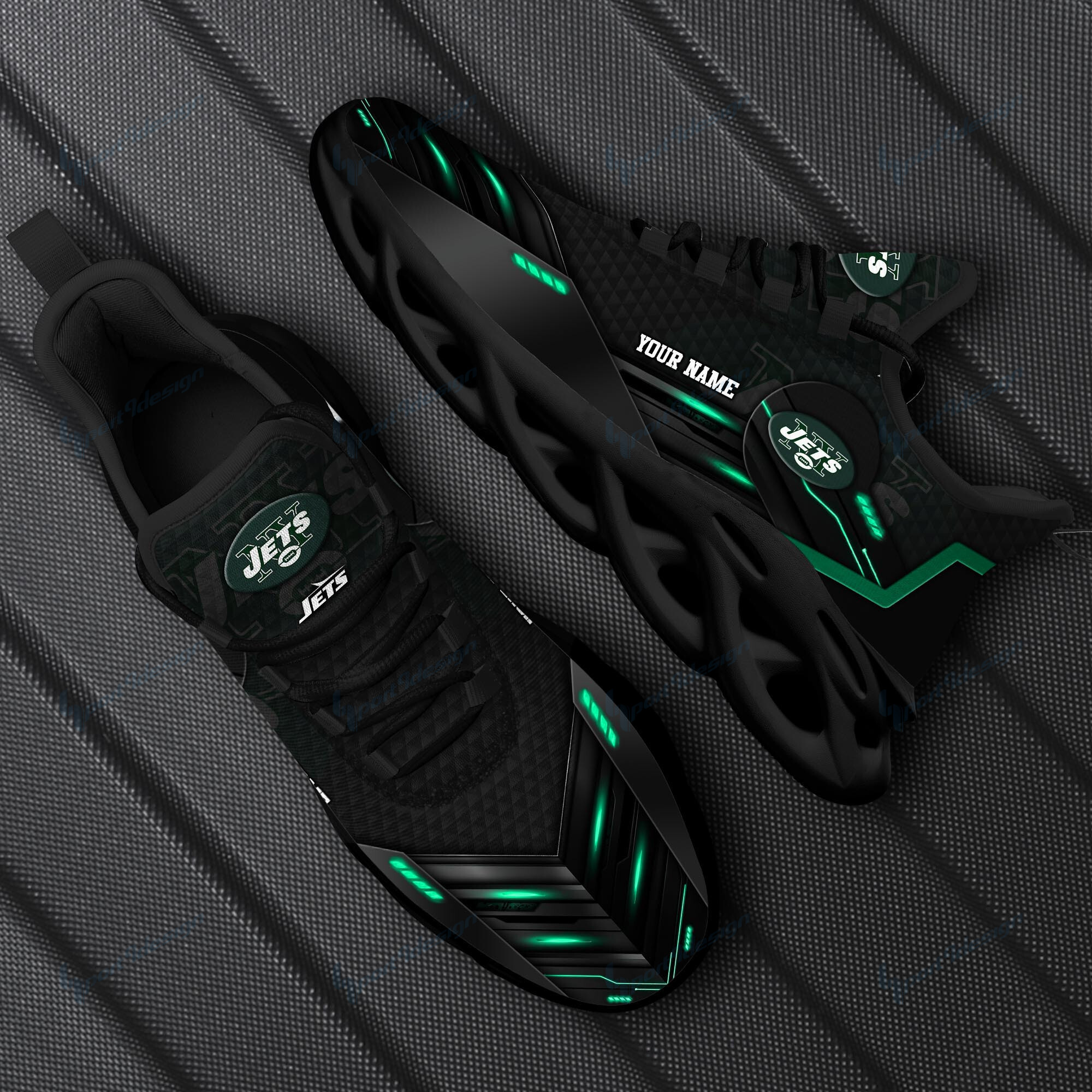 New York Jets NFL Max Soul Shoes Sneakers For Men And Women