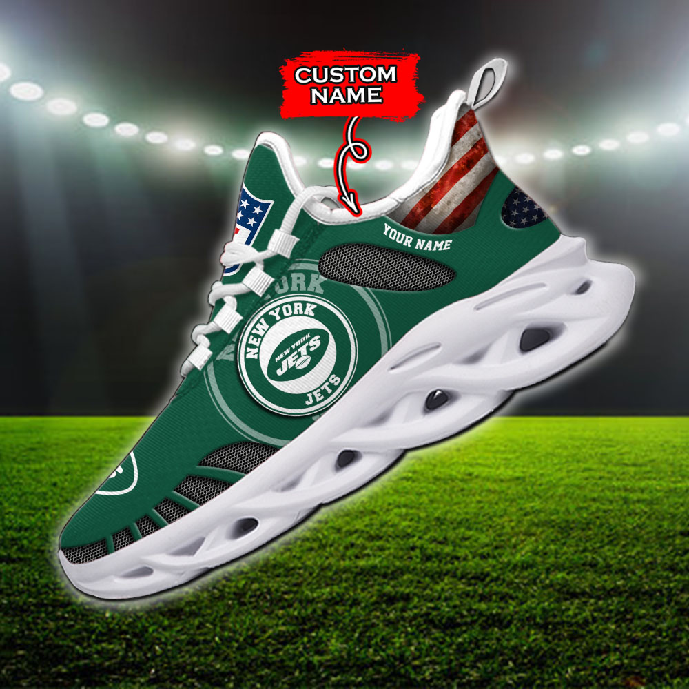 New York Jets NFL Max Soul Shoes Sneakers For Men And Women