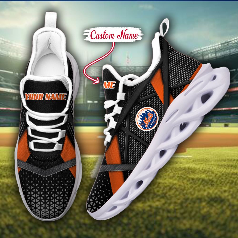New York Mets MLB Max Soul Shoes Sneakers For Men And Women