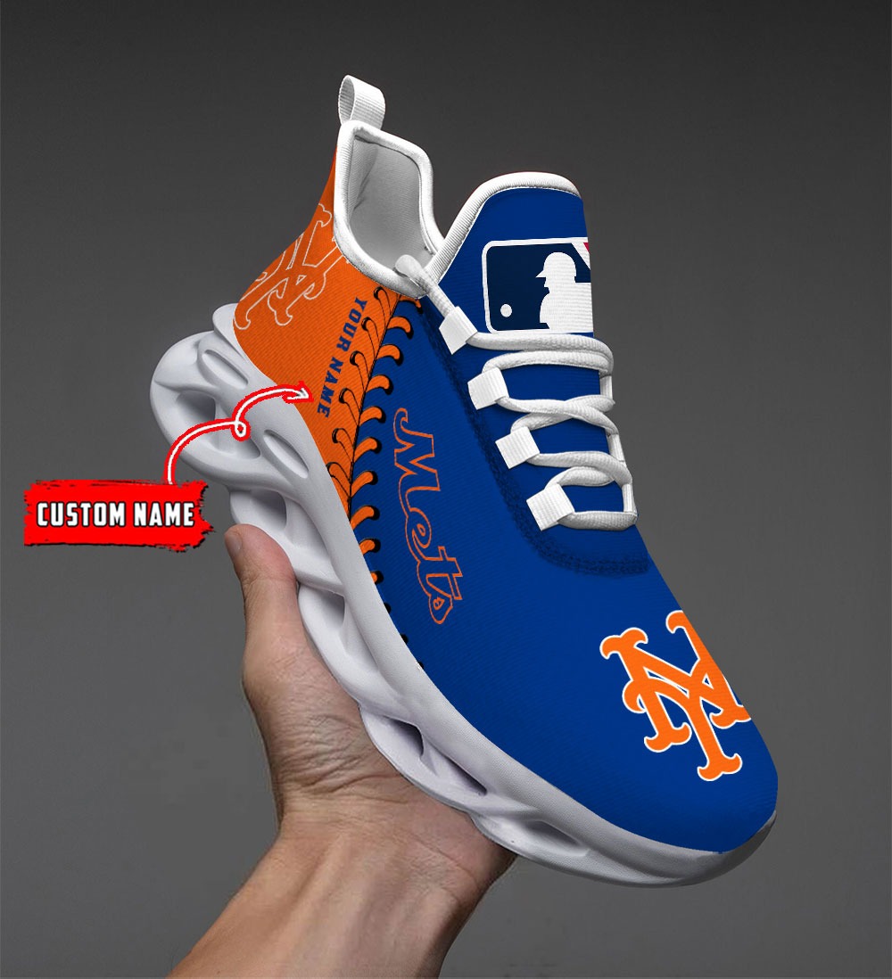 New York Mets MLB Max Soul Shoes Sneakers For Men And Women