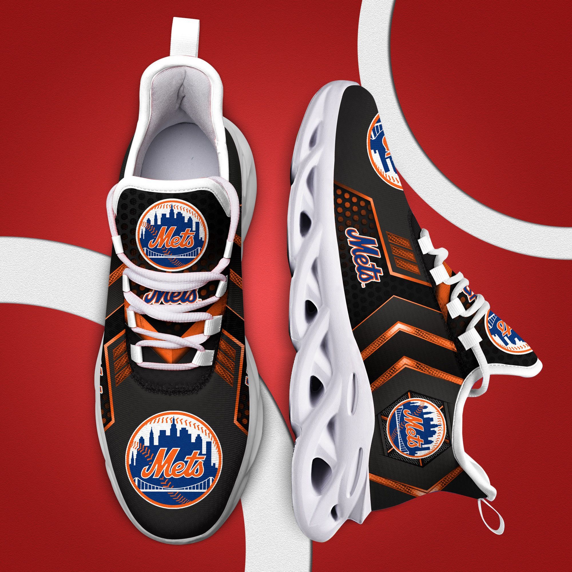 New York Mets Max Soul Shoes Sneakers For Men And Women