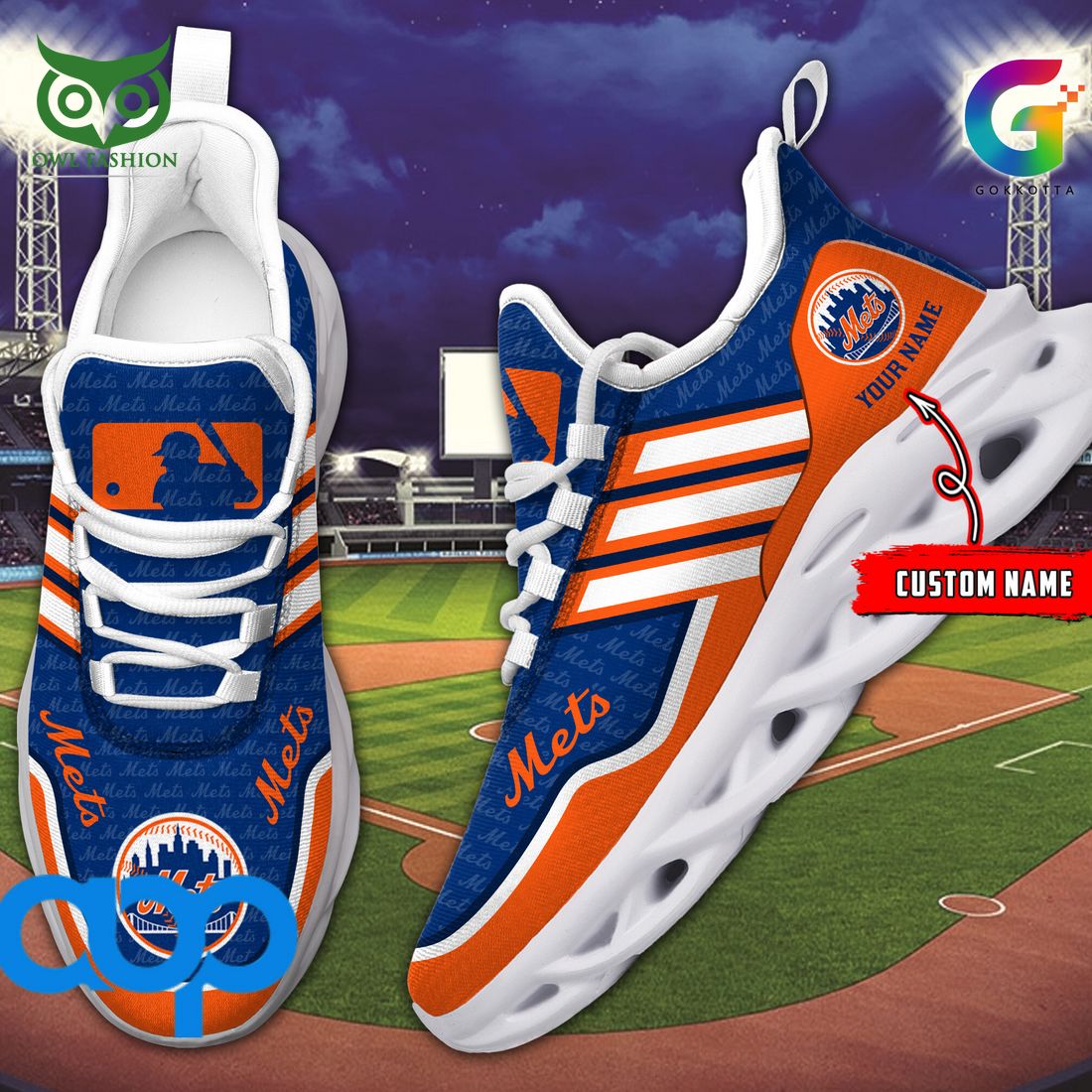New York Mets Max Soul Shoes Sneakers For Men And Women