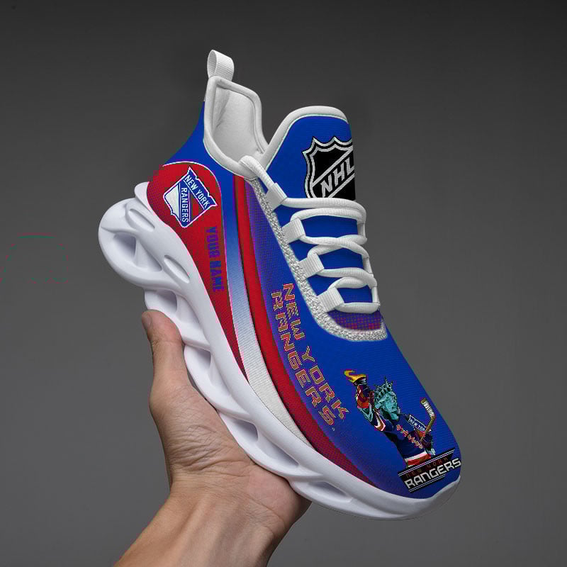 New York Rangers Max Soul Shoes Sneakers For Men And Women