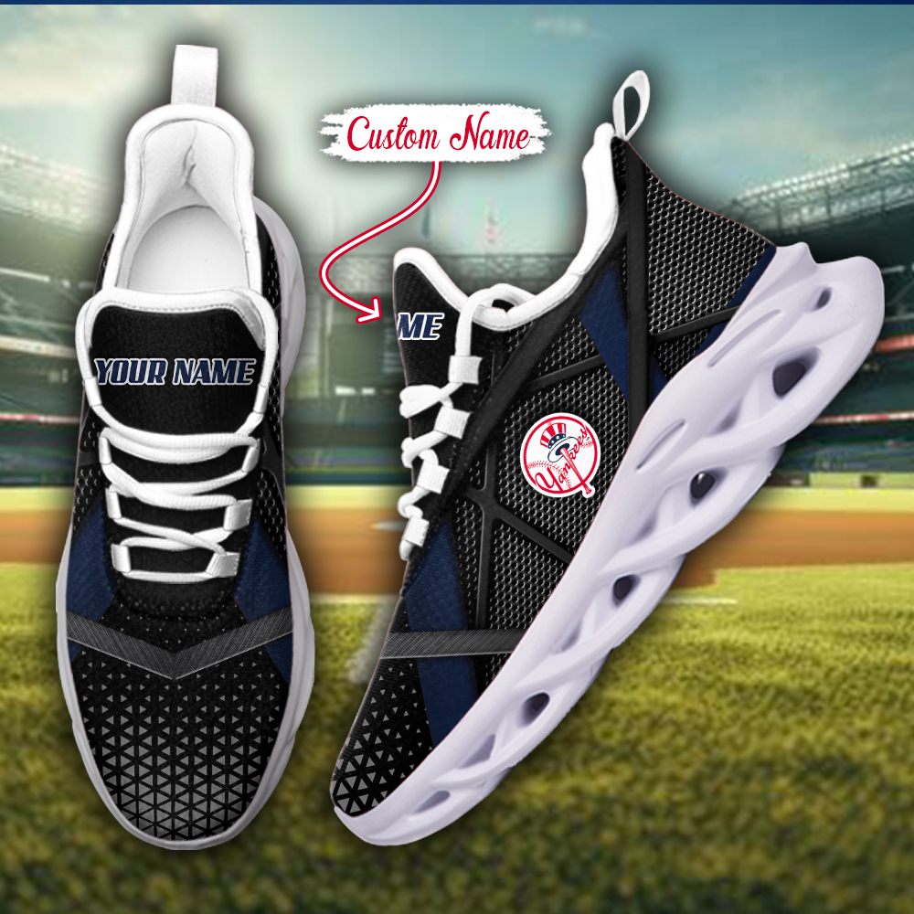 New York Yankees MLB Max Soul Shoes Sneakers For Men And Women
