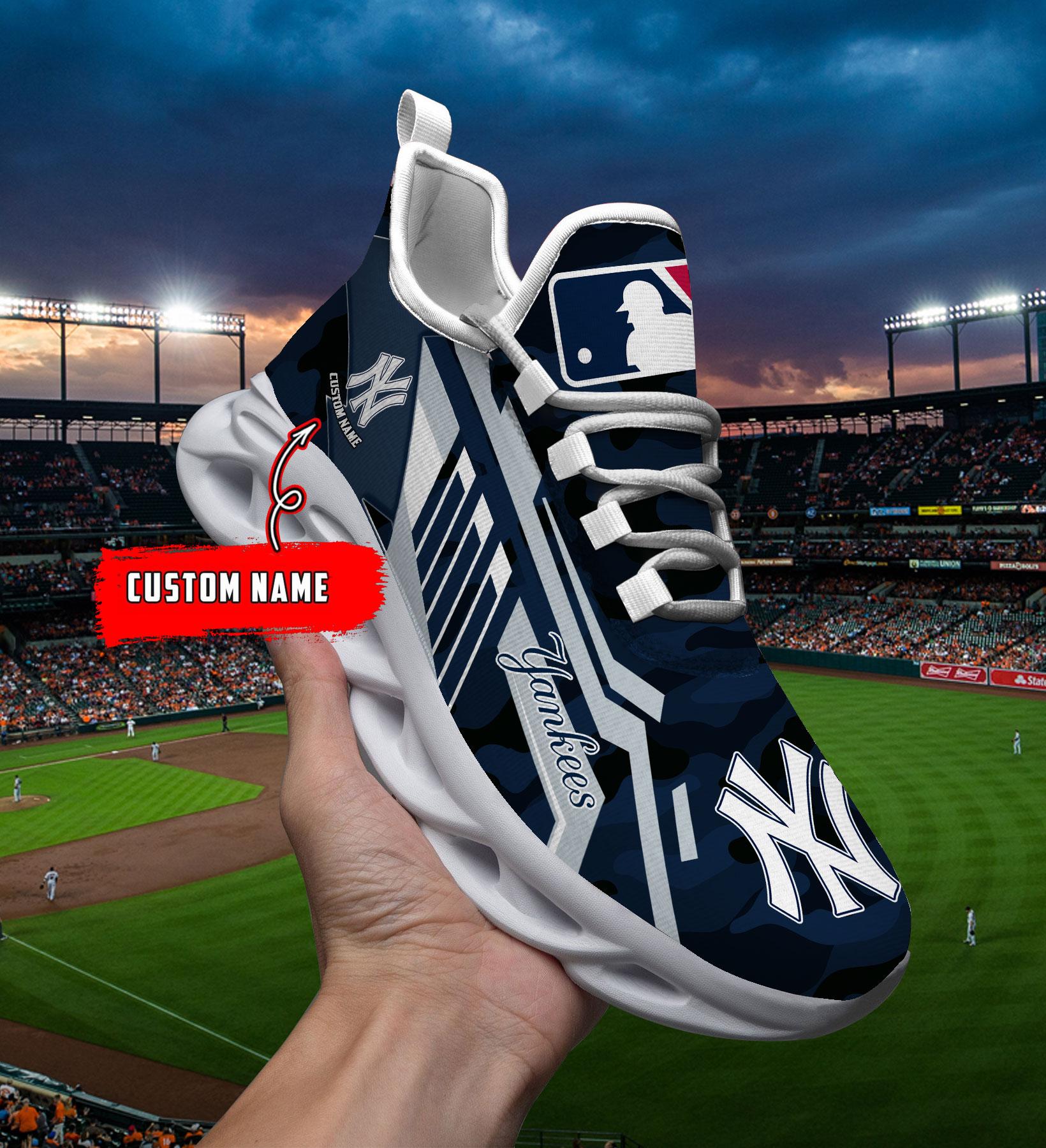 New York Yankees Max Soul Shoes Sneakers For Men And Women
