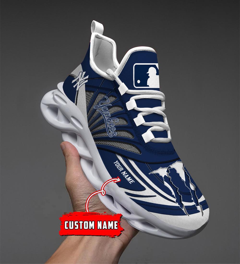 New York Yankees Max Soul Shoes Sneakers For Men And Women