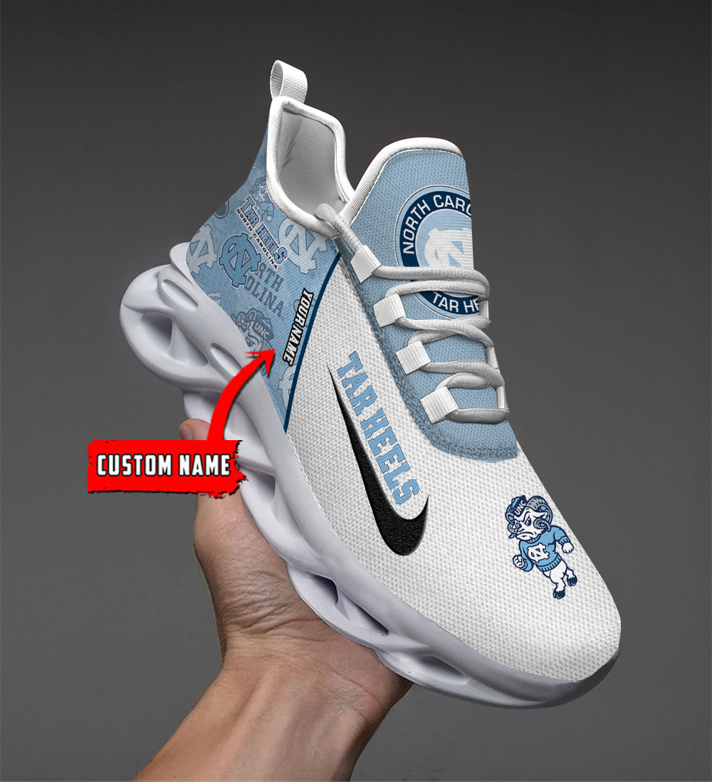 North Carolina Tar Heels Max Soul Shoes Sneakers For Men And Women