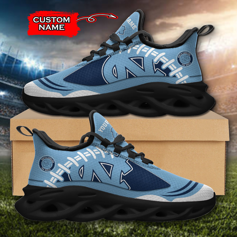 North Carolina Tar Heels NCAA Max Soul Shoes Sneakers For Men And Women