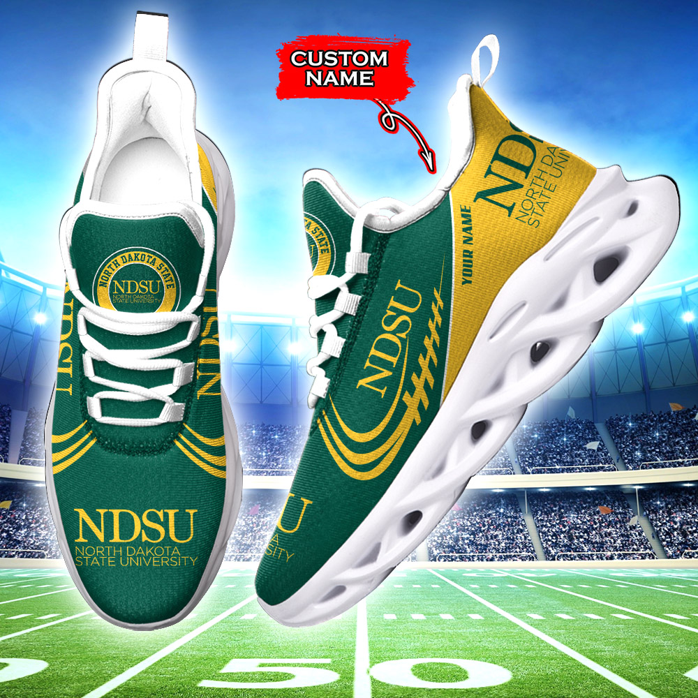 North Dakota State University NCAA Max Soul Shoes Sneakers For Men And Women
