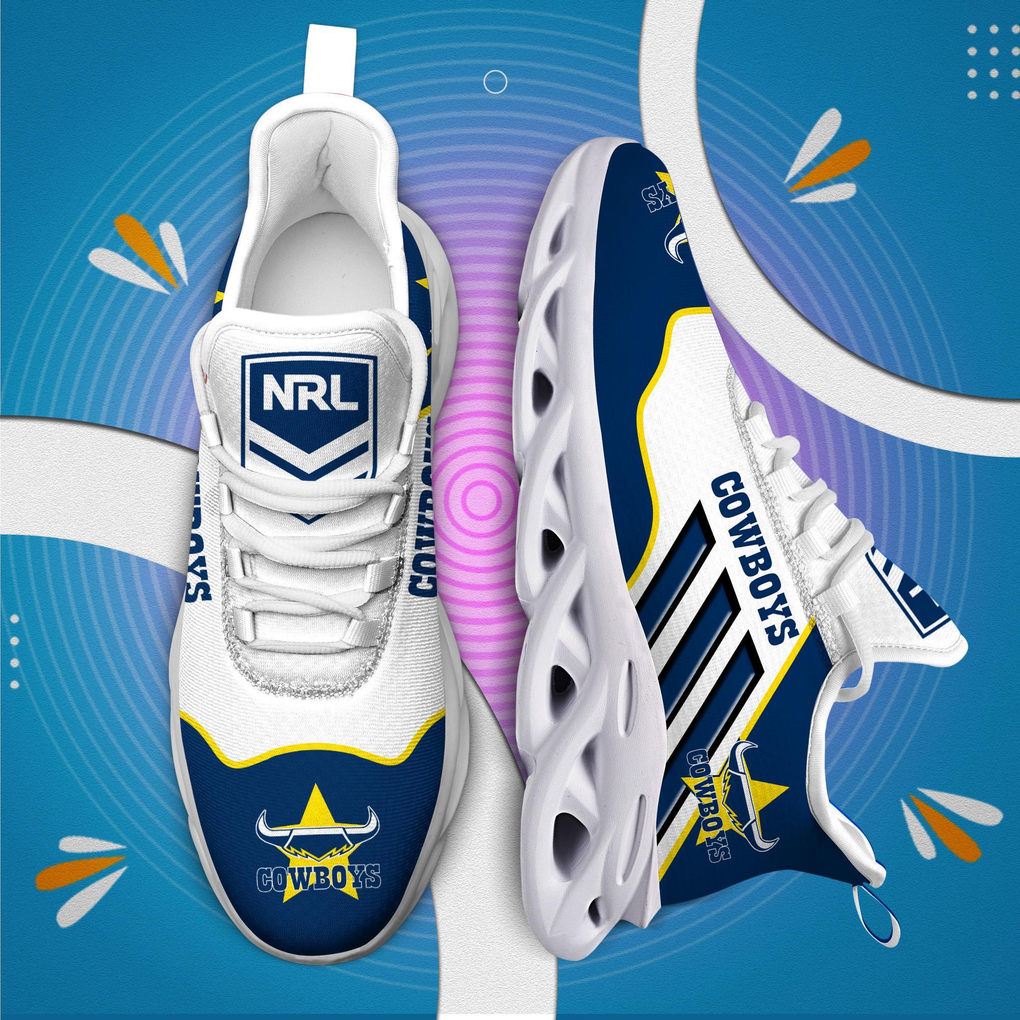 North Queensland Cowboys Max Soul Shoes Sneakers For Men And Women
