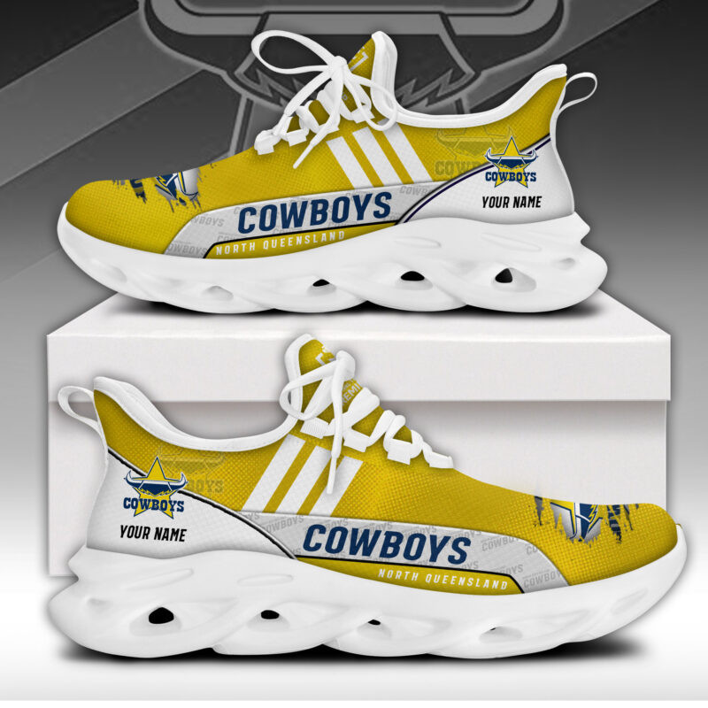 North Queensland Cowboys Max Soul Shoes Sneakers For Men And Women