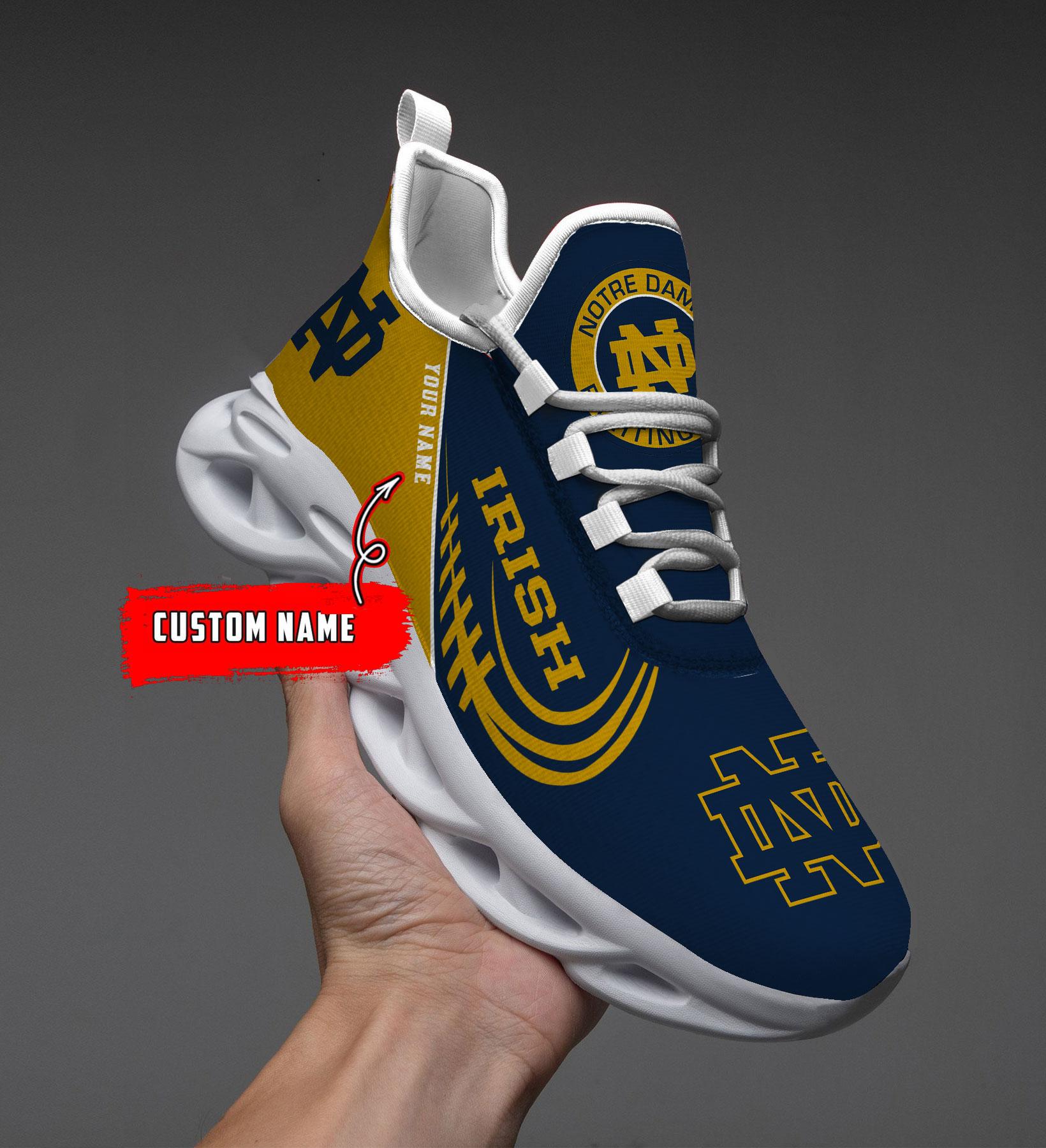 Notre Dame Fighting Irish Max Soul Shoes Sneakers For Men And Women