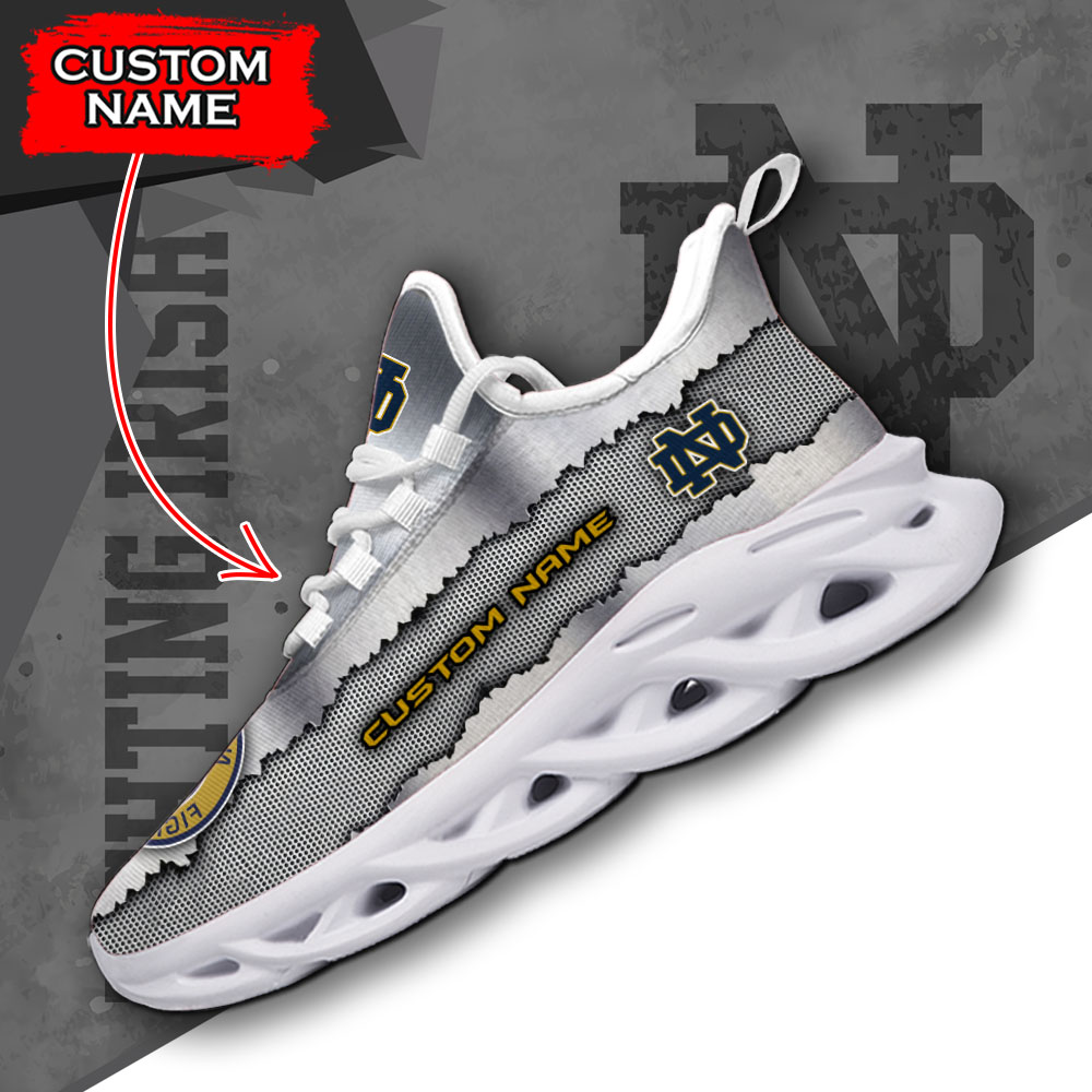 Notre Dame Fighting Irish NCAA Max Soul Shoes Sneakers For Men And Women