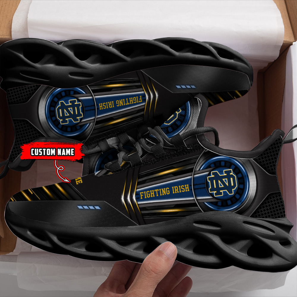 Notre Dame Fighting Irish NCAA Max Soul Shoes Sneakers For Men And Women