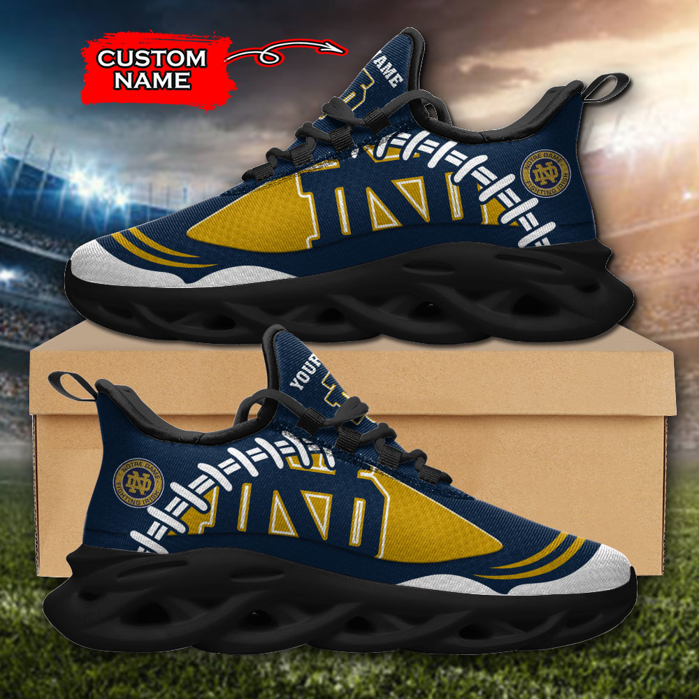 Notre Dame Fighting Irish NCAA Max Soul Shoes Sneakers For Men And Women