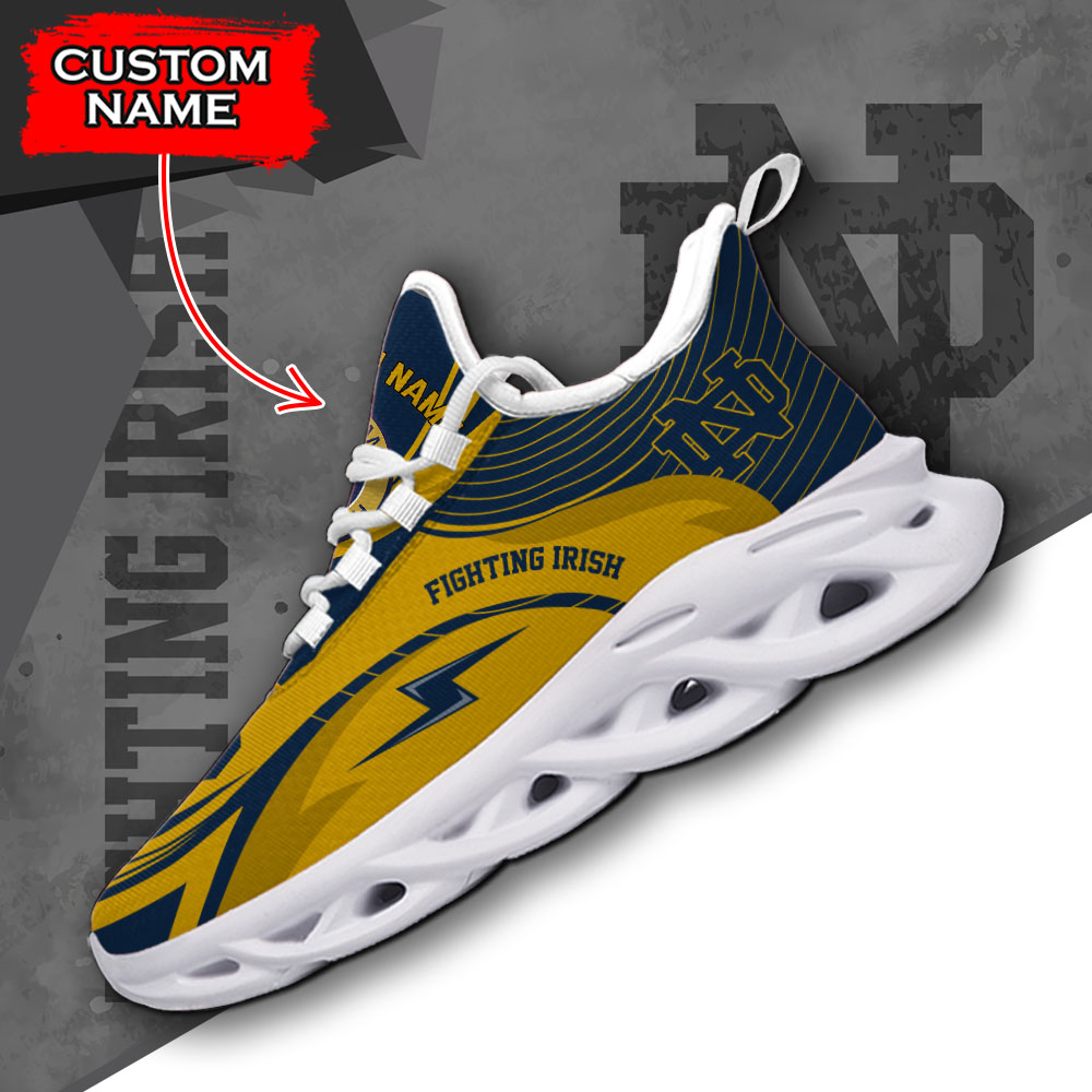 Notre Dame Fighting Irish NCAA Max Soul Shoes Sneakers For Men And Women