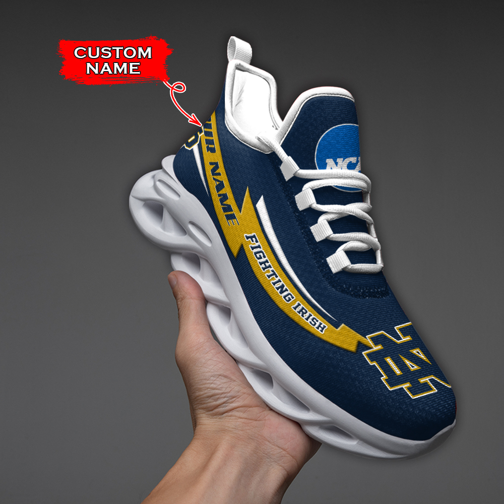 Notre Dame Fighting Irish NCAA Max Soul Shoes Sneakers For Men And Women
