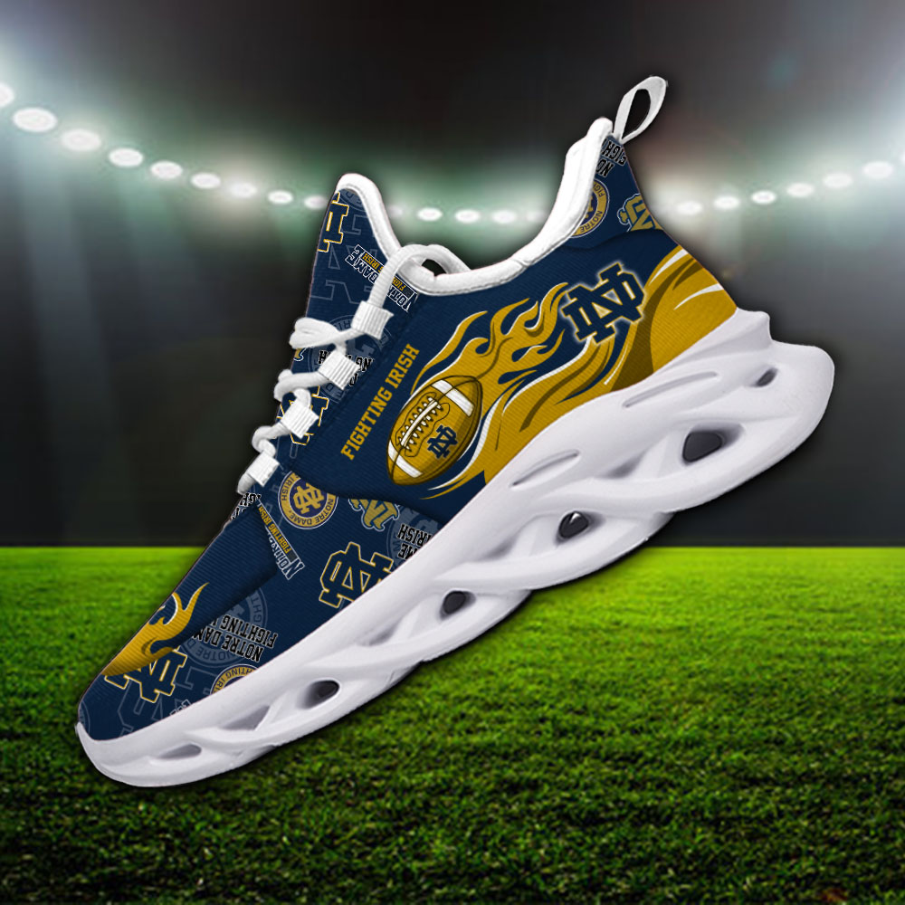 Notre Dame Fighting Irish NCAA Max Soul Shoes Sneakers For Men And Women
