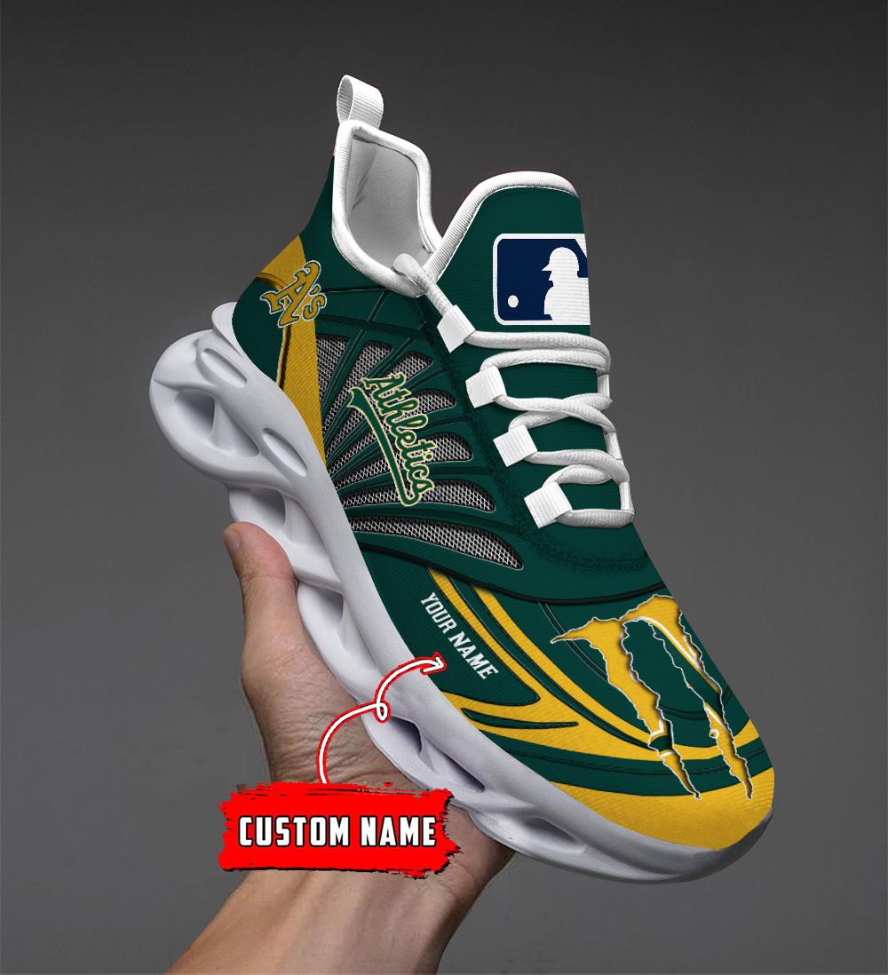 Oakland Athletics Max Soul Shoes Sneakers For Men And Women