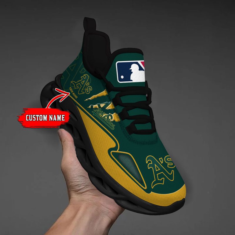 Oakland Athletics Max Soul Shoes Sneakers For Men And Women