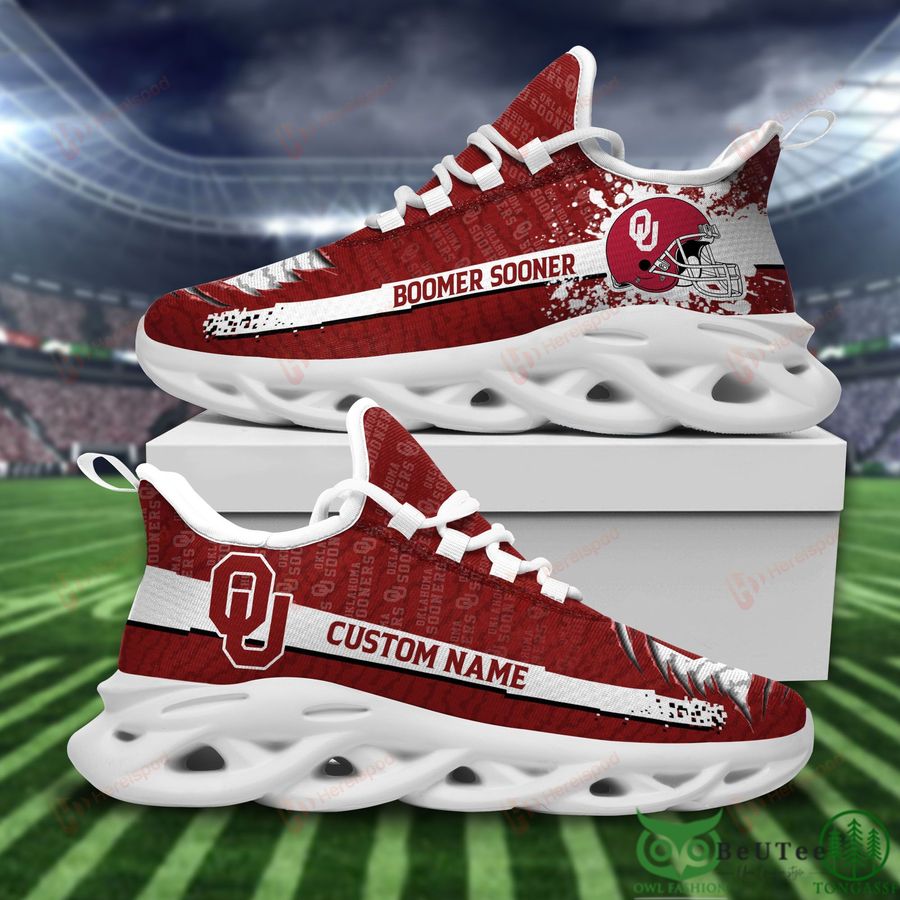 Oklahoma Sooners Max Soul Shoes Sneakers For Men And Women