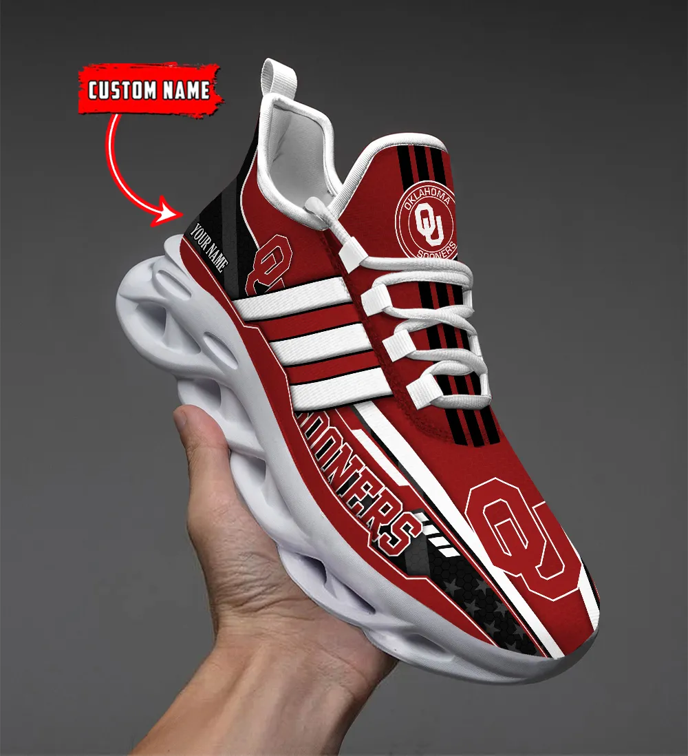 Oklahoma Sooners Max Soul Shoes Sneakers For Men And Women