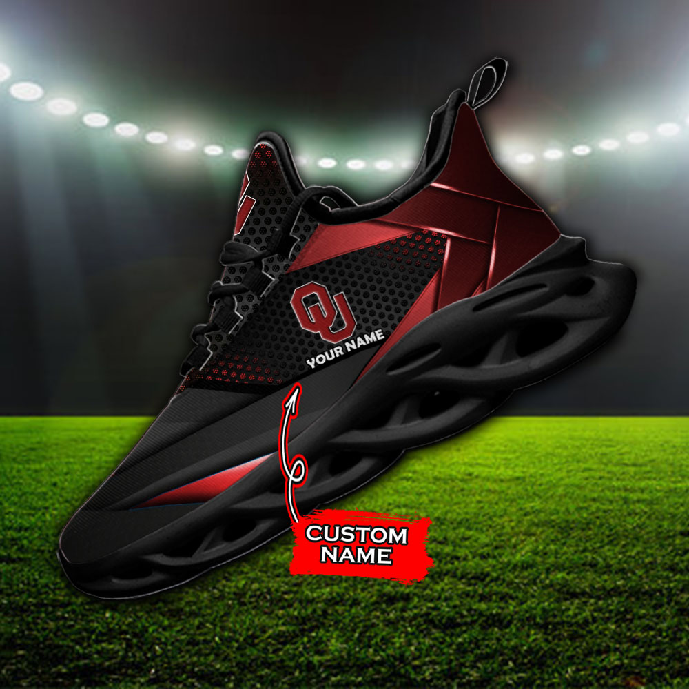 Oklahoma Sooners NCAA Max Soul Shoes Sneakers For Men And Women