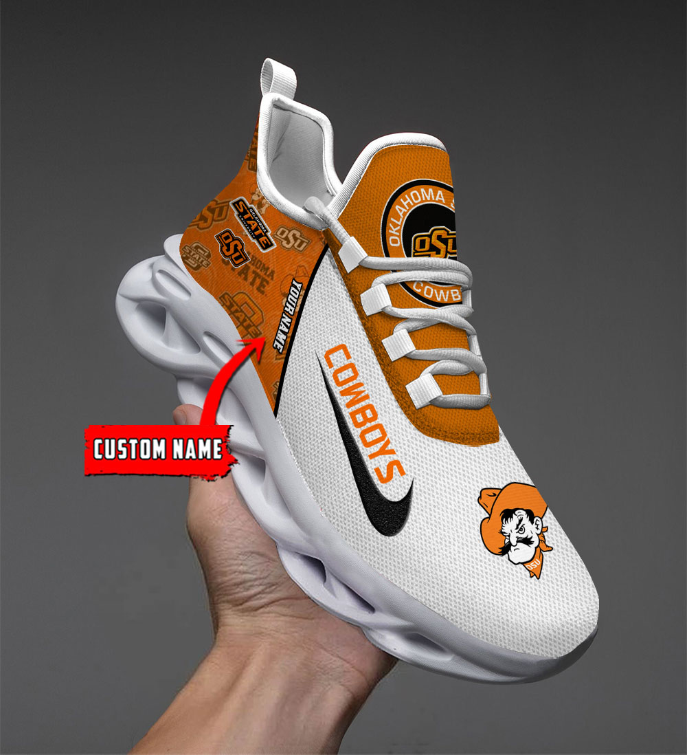 Oklahoma State Cowboys Max Soul Shoes Sneakers For Men And Women