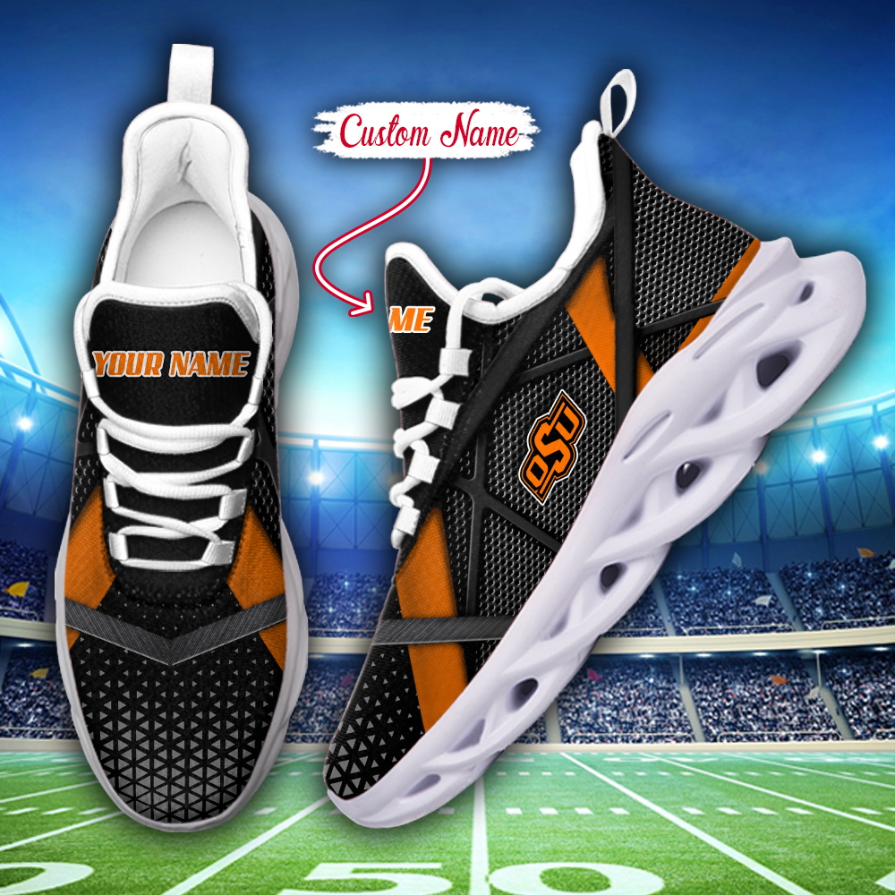 Oklahoma State Cowboys NCAA Max Soul Shoes Sneakers For Men And Women