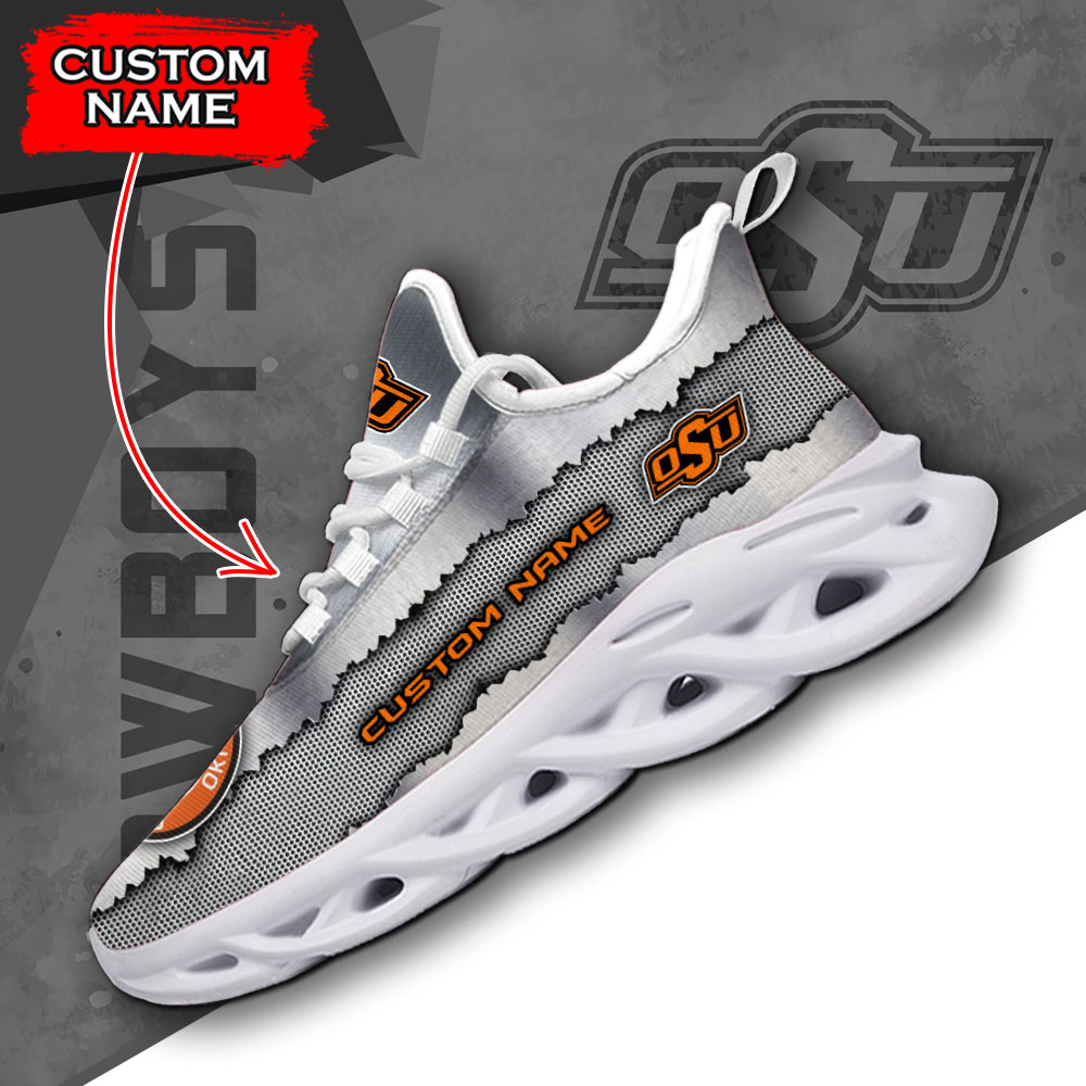 Oklahoma State Cowboys NCAA Max Soul Shoes Sneakers For Men And Women