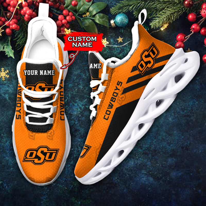 Oklahoma State Cowboys NCAA Max Soul Shoes Sneakers For Men And Women