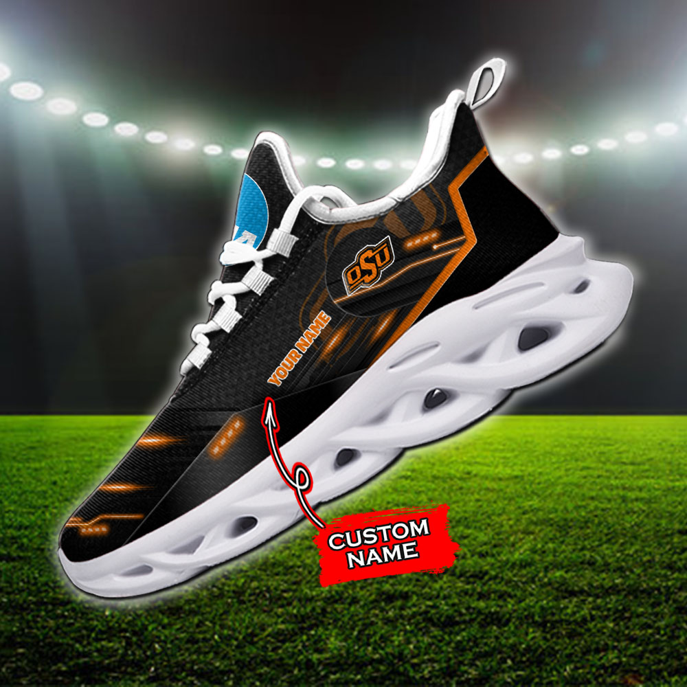 Oklahoma State Cowboys NCAA Max Soul Shoes Sneakers For Men And Women