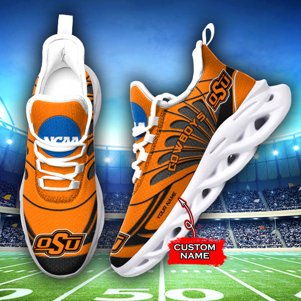 Oklahoma State Cowboys NCAA Max Soul Shoes Sneakers For Men And Women