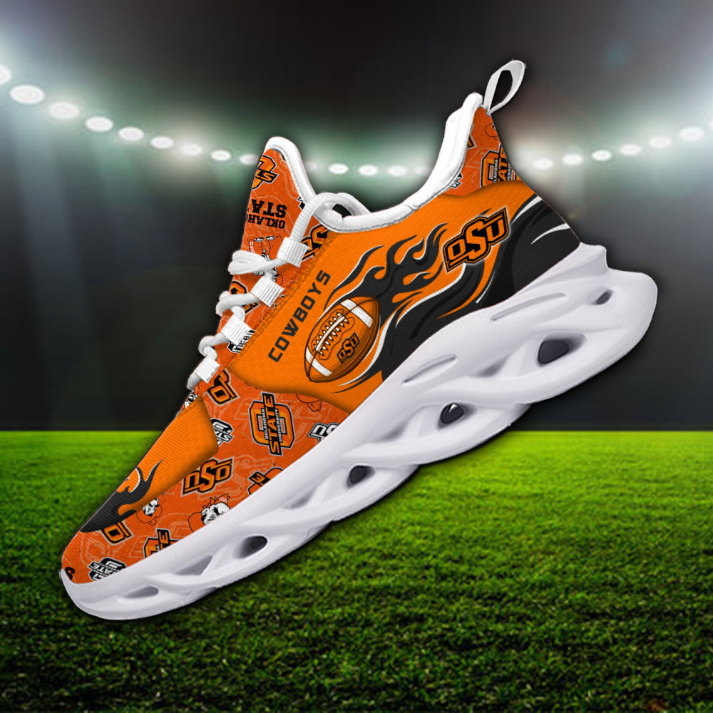 Oklahoma State Cowboys NCAA Max Soul Shoes Sneakers For Men And Women
