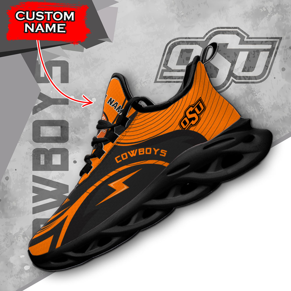 Oklahoma State Cowboys NCAA Max Soul Shoes Sneakers For Men And Women