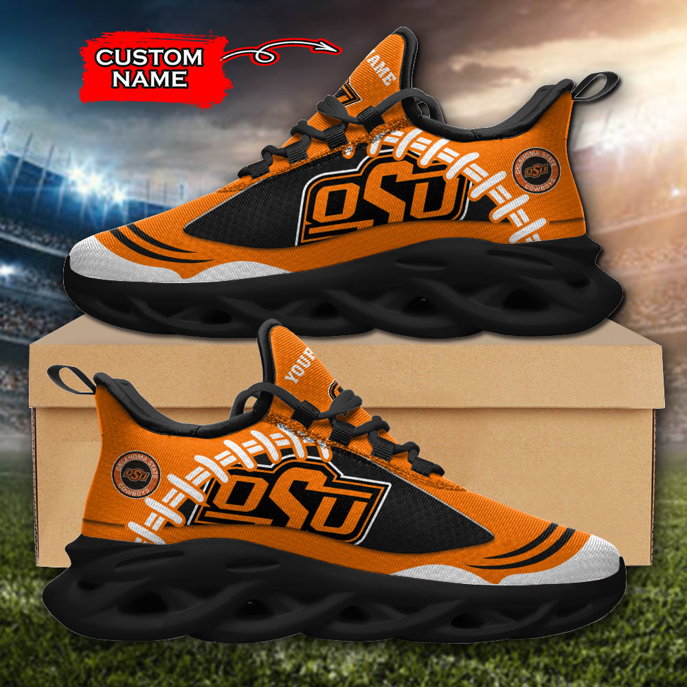 Oklahoma State Cowboys NCAA Max Soul Shoes Sneakers For Men And Women