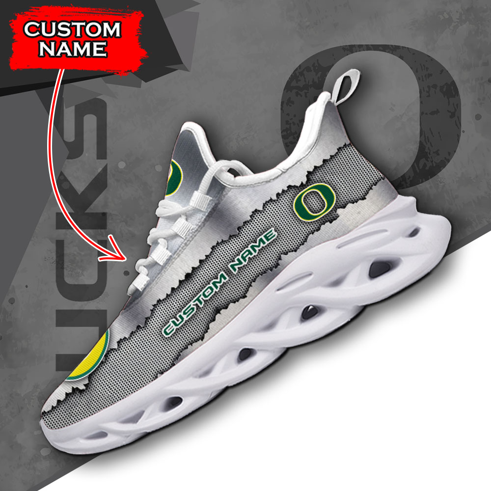 Oregon Ducks NCAA Max Soul Shoes Sneakers For Men And Women