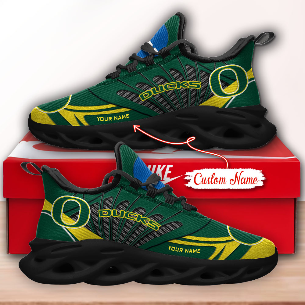 Oregon Ducks NCAA Max Soul Shoes Sneakers For Men And Women