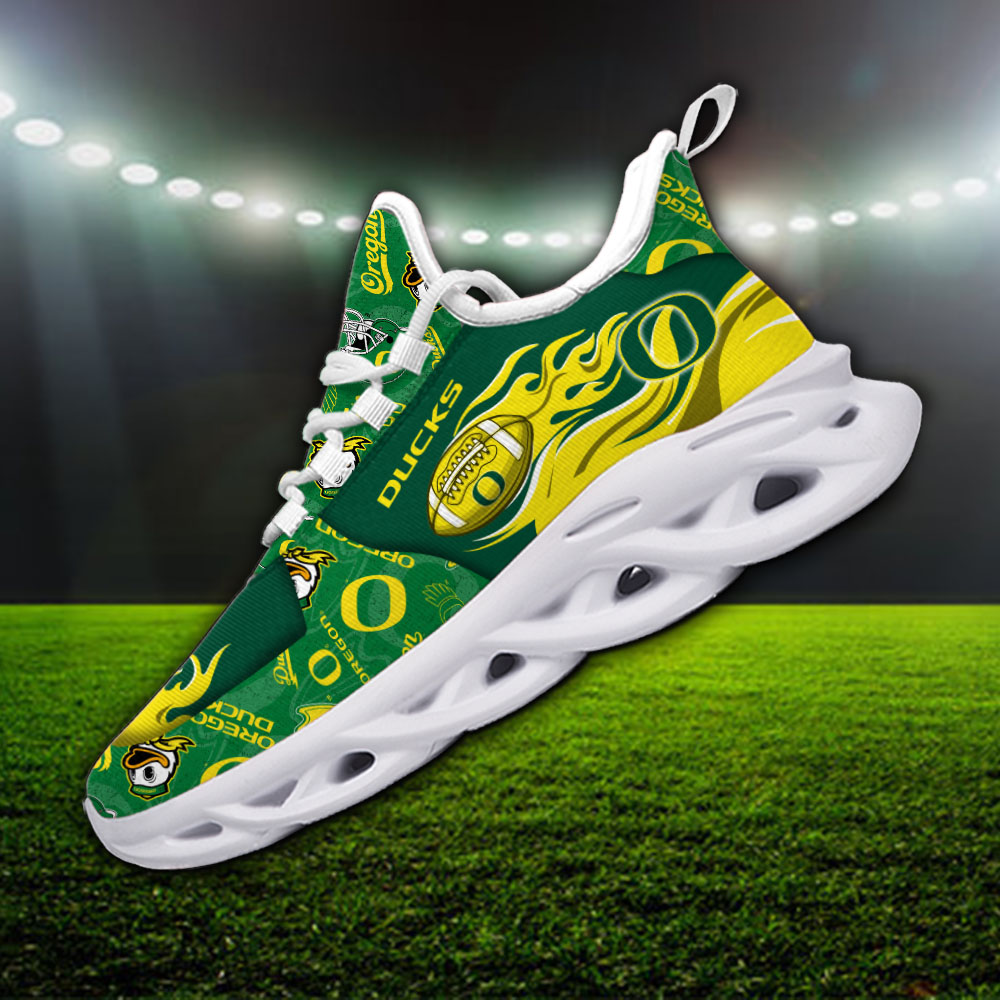 Oregon Ducks NCAA Max Soul Shoes Sneakers For Men And Women