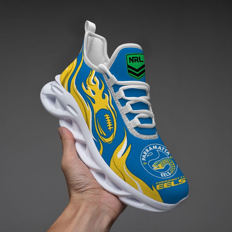 Parramatta Eels Max Soul Shoes Sneakers For Men And Women