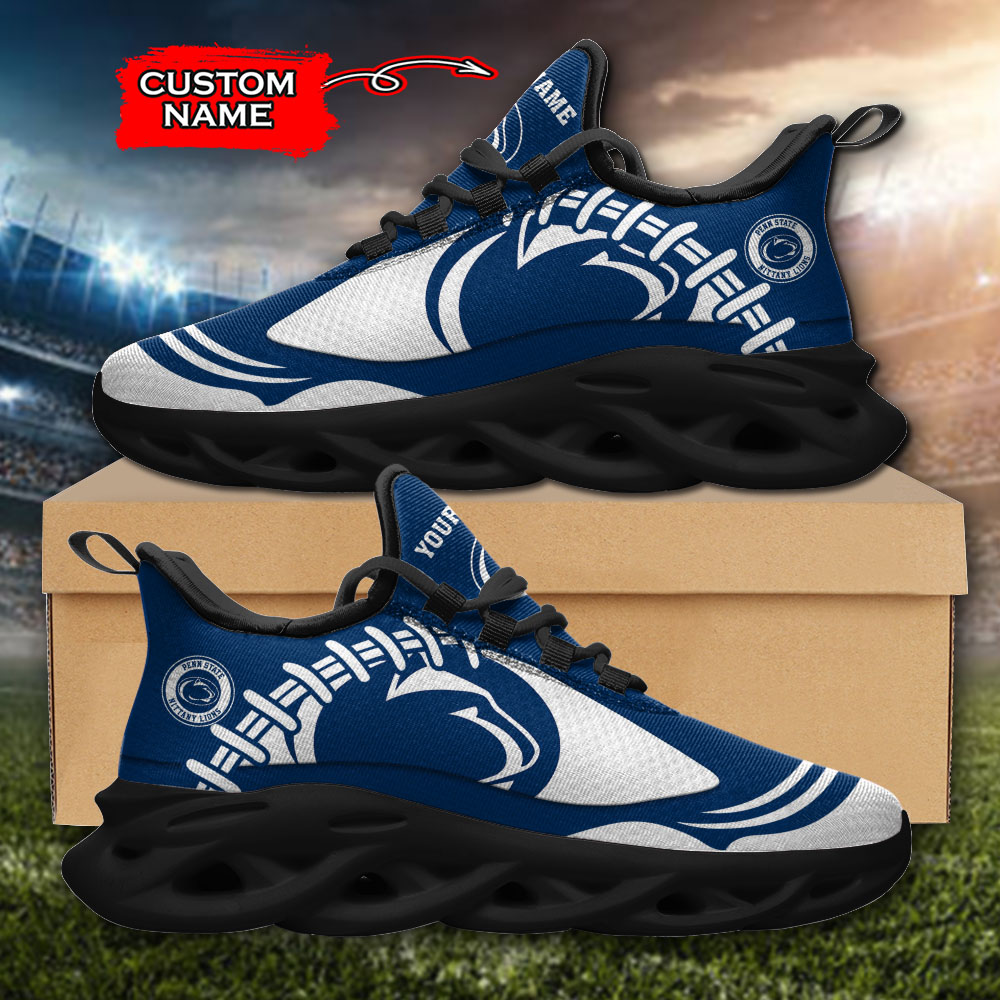 Penn State Nittany Lions NCAA Max Soul Shoes Sneakers For Men And Women