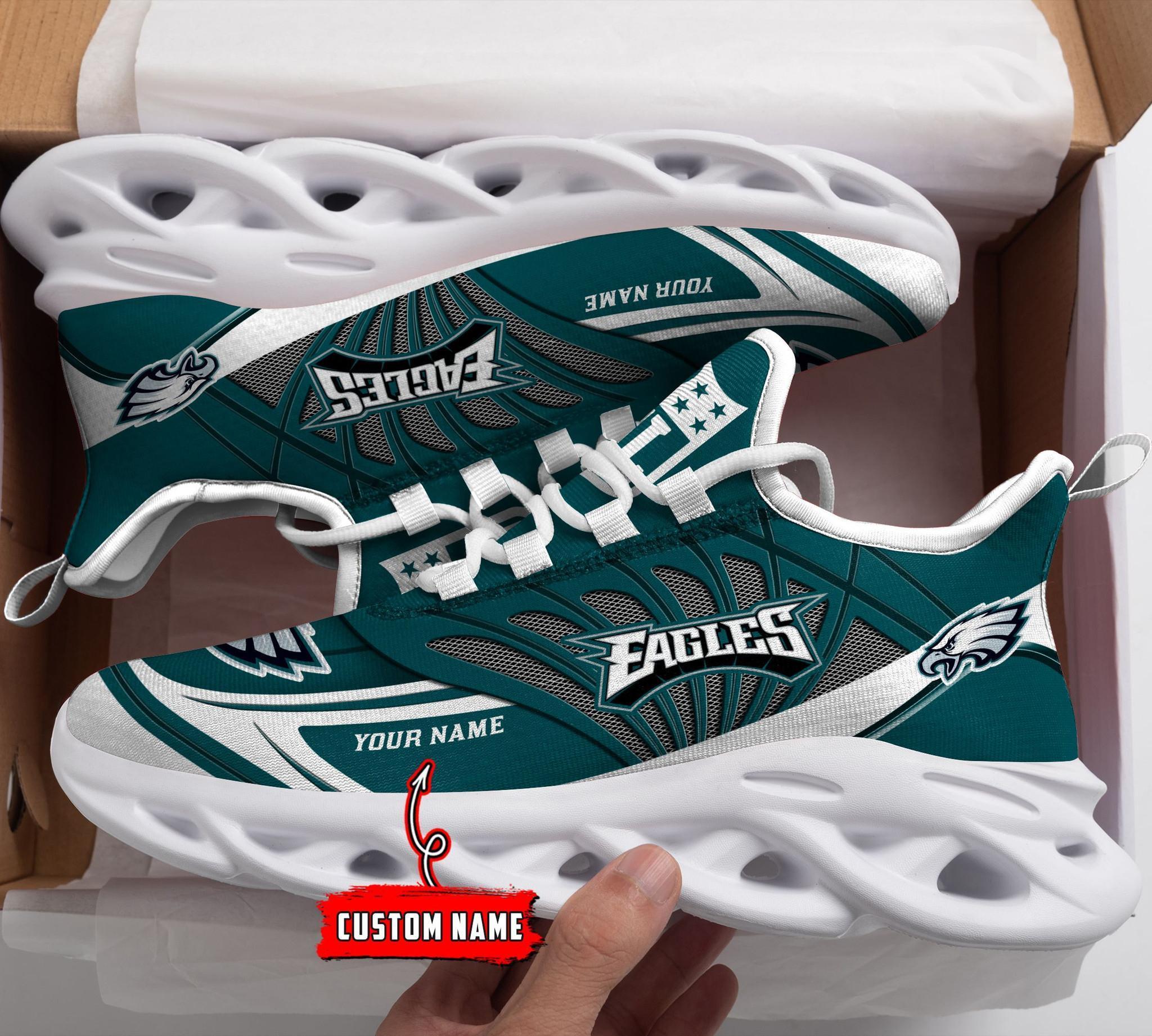 Philadelphia Eagles Max Soul Shoes Sneakers For Men And Women