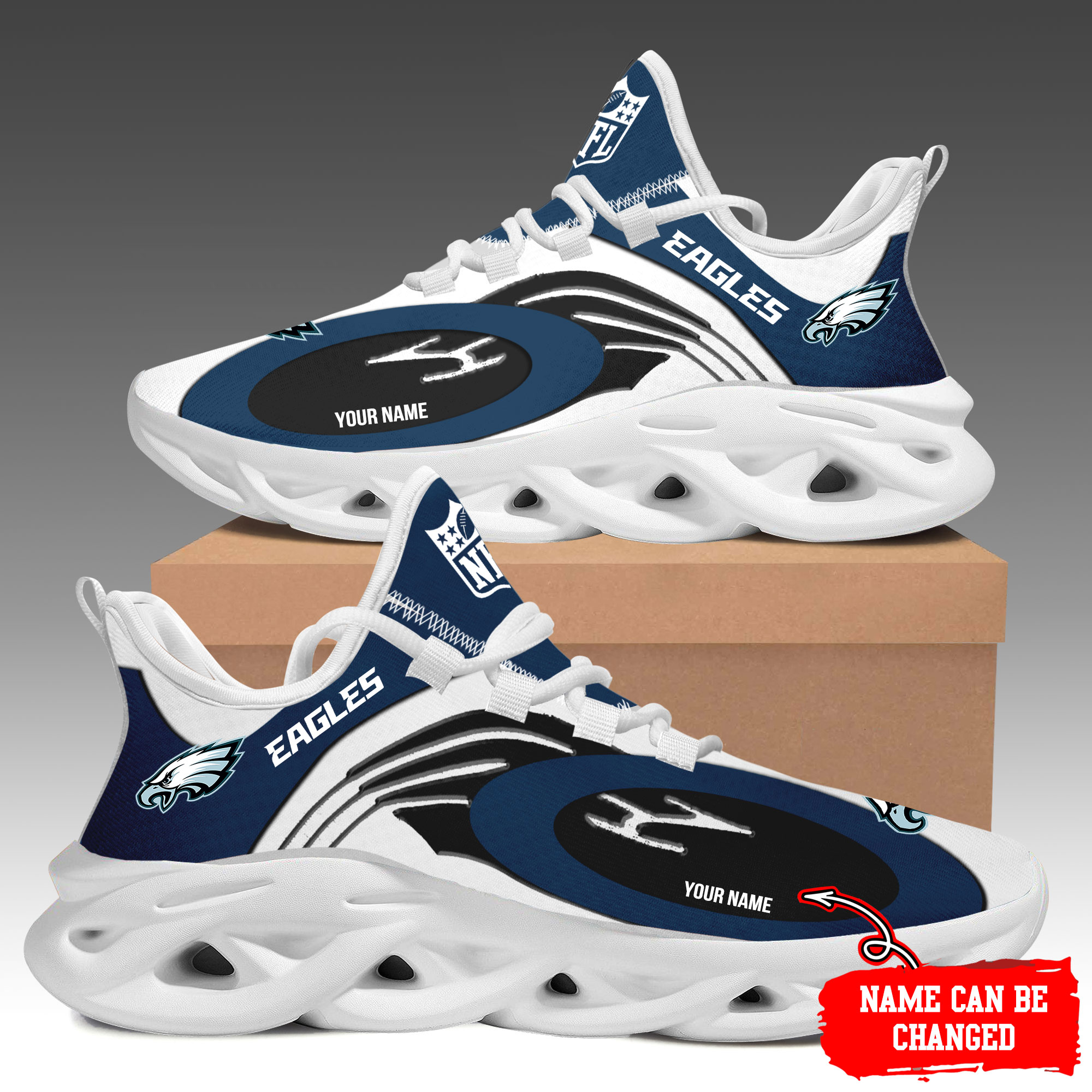 Philadelphia Eagles Max Soul Shoes Sneakers For Men And Women