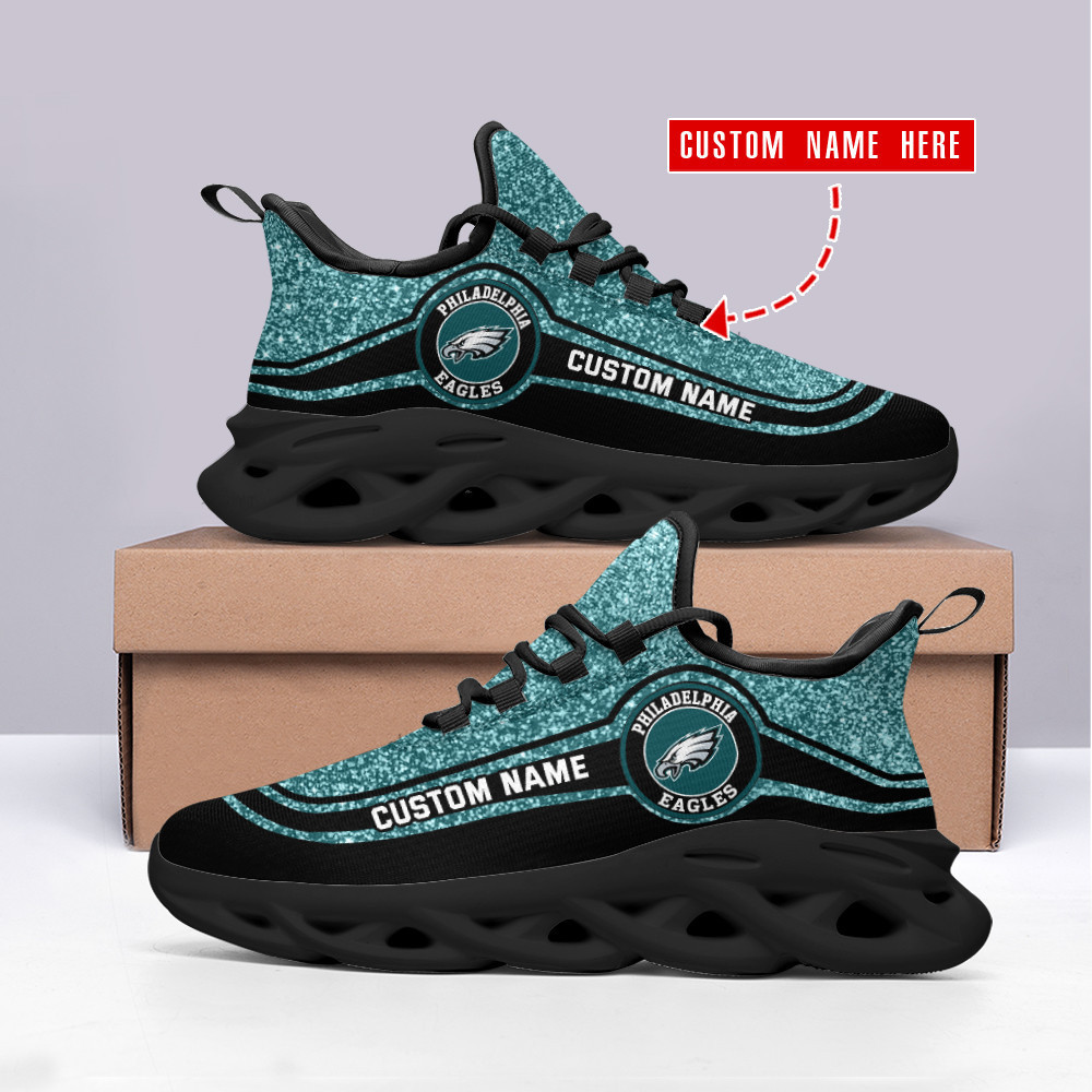 Philadelphia Eagles NFL Max Soul Shoes Sneakers For Men And Women