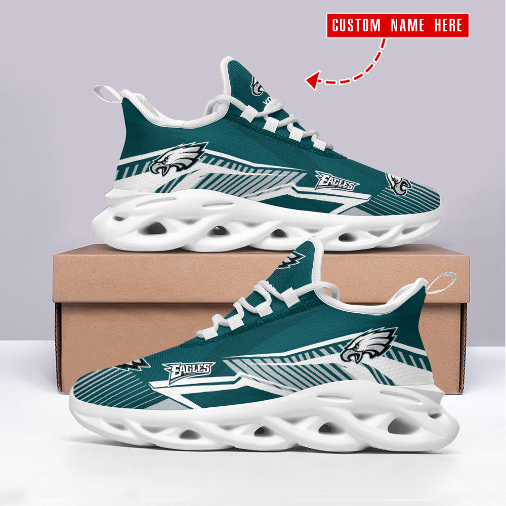Philadelphia Eagles NFL Max Soul Shoes Sneakers For Men And Women