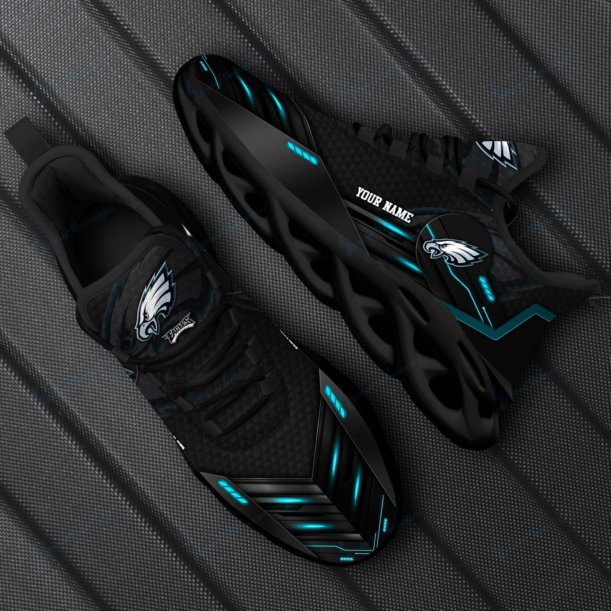Philadelphia Eagles NFL Max Soul Shoes Sneakers For Men And Women