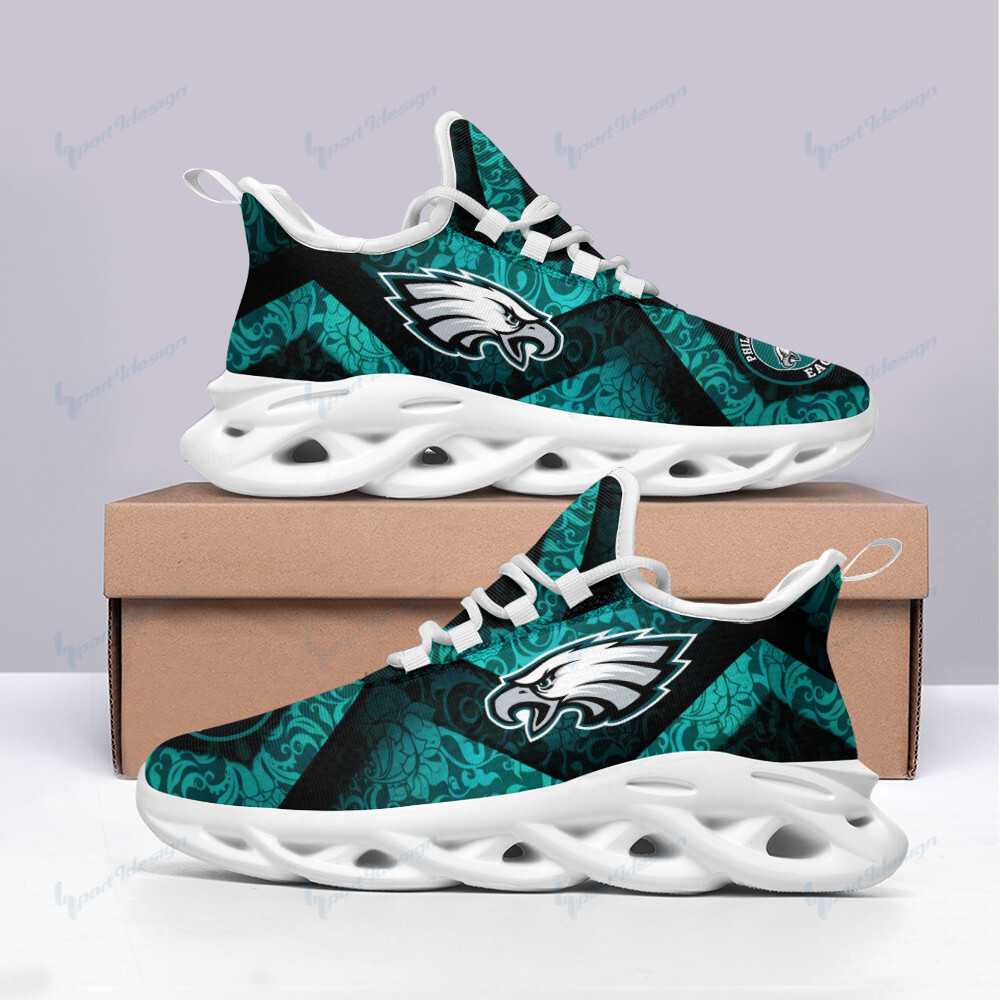 Philadelphia Eagles NFL Max Soul Shoes Sneakers For Men And Women
