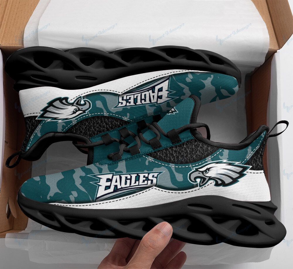 Philadelphia Eagles NFL Max Soul Shoes Sneakers For Men And Women